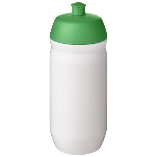 Bouteille de sport publicitaire 500 ml HydroFlex™ Vert / Blanc
